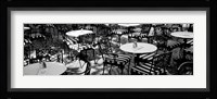 Street Cafe, Frankfurt, Germany Fine Art Print