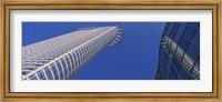 Low Angle View Of Bank Buildings, Frankfurt, Germany Fine Art Print