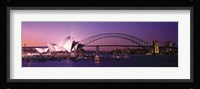 Opera House Harbour Bridge Sydney Australia Fine Art Print