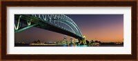 Skyline Harbour Bridge Sydney Australia Fine Art Print
