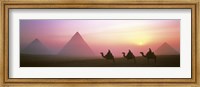 Giza Pyramids Egypt Fine Art Print