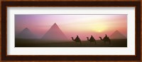 Giza Pyramids Egypt Fine Art Print