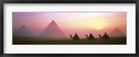 Giza Pyramids Egypt Fine Art Print