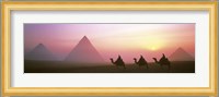 Giza Pyramids Egypt Fine Art Print