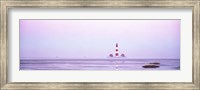 Lighthouse Westerhever North Sea Germany Fine Art Print