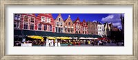 Street Scene Brugge Belgium Fine Art Print