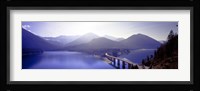 Bridge Sylvenstein Lake Germany Fine Art Print