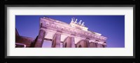 Dusk, Brandenburg Gate, Berlin, Germany Fine Art Print