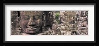 Stone Faces Bayon Angkor Siem Reap Cambodia Fine Art Print
