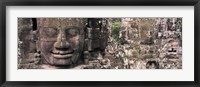 Stone Faces Bayon Angkor Siem Reap Cambodia Fine Art Print