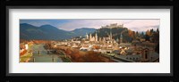 Cityscape Salzburg Austria Fine Art Print
