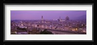Twilight, Florence, Italy Fine Art Print