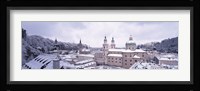 Salzburg in winter, Austria Fine Art Print