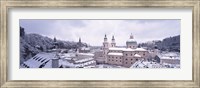Salzburg in winter, Austria Fine Art Print