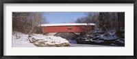 Narrows Covered Bridge Turkey Run State Park IN USA Fine Art Print
