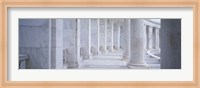 Columns of a government building, Arlington, Arlington County, Virginia, USA Fine Art Print