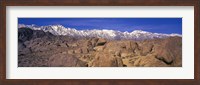 Sierra Mountains, Owens Valley, California, USA Fine Art Print