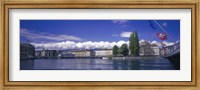 Rhone River Geneva Switzerland Fine Art Print