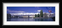Rhone River Geneva Switzerland Fine Art Print