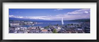 Lake Geneva, Geneva, Switzerland Fine Art Print