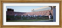 Football Game, Soldier Field, Chicago, Illinois, USA Fine Art Print
