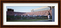 Football Game, Soldier Field, Chicago, Illinois, USA Fine Art Print