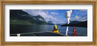 Sailor on a yacht, New Zealand Fine Art Print