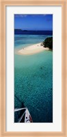 Island With Boat Tonga South Pacific Fine Art Print