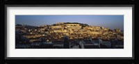 High Angle View Of Buildings In A City, Lisbon, Portugal Fine Art Print