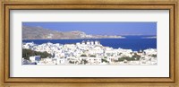 Aerial View of Mykonos, Greece Fine Art Print