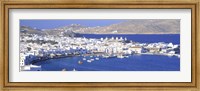 Mykonos Harbor, Greece Fine Art Print
