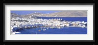 Mykonos Harbor, Greece Fine Art Print