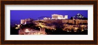 Acropolis at Night Fine Art Print