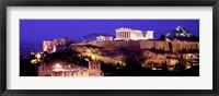 Acropolis at Night Fine Art Print