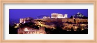 Acropolis at Night Fine Art Print