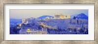 Acropolis at Dusk Fine Art Print