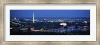 Panoramic view of Washington DC Fine Art Print