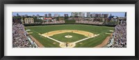 Cubs playing in Wrigely Field, USA, Illinois, Chicago Framed Print