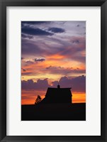 Barn at Sunset Fine Art Print
