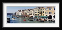 High angle view of a canal, Grand Canal, Venice, Italy Fine Art Print