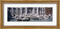Fountain in front of a building, Trevi Fountain, Rome, Italy Fine Art Print