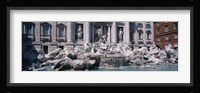 Fountain in front of a building, Trevi Fountain, Rome, Italy Fine Art Print