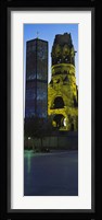 Tower of a church, Kaiser Wilhelm Memorial Church, Berlin, Germany Fine Art Print
