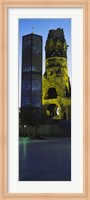 Tower of a church, Kaiser Wilhelm Memorial Church, Berlin, Germany Fine Art Print