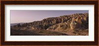 Rock formations on a landscape, Cappadocia, Turkey Fine Art Print