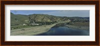 High angle view of Columbia River, Washington State, USA Fine Art Print