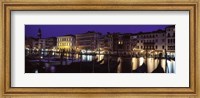 Grand Canal at Night, Venice Italy Fine Art Print