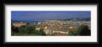 Aerial View Of A City, Nice, France Fine Art Print