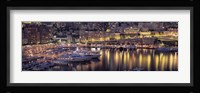 Harbor, Monte Carlo, Monaco Fine Art Print