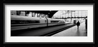 Train leaving a Station, Cologne, Germany Fine Art Print